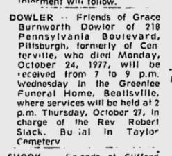 funeral notice